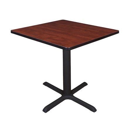 Cain Square Tables > Breakroom Tables > Cain Square & Round Tables, Wood, Metal Top, Cherry TB3030CH